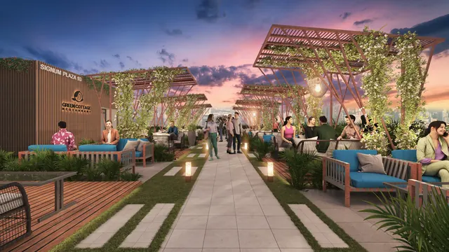 Signature Global City 93 — commercial terrace lounge (Terrace 93)