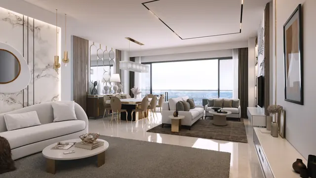 Signature Global Deluxe DXP 37D — living room interior