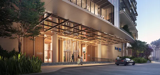 Signature Global Deluxe DXP 37D — tower entrance lobby exterior