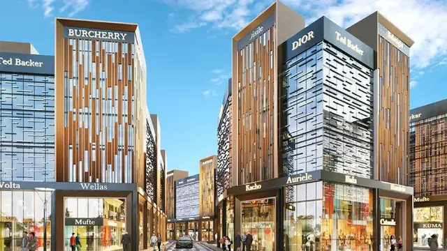 Signature Global SCO 37D — Retail frontage render
