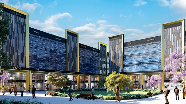 Signature Global SCO 88A — SCO shopfronts and plaza