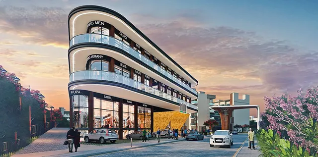 Signature Global Signum Plaza 37D II — Front elevation render