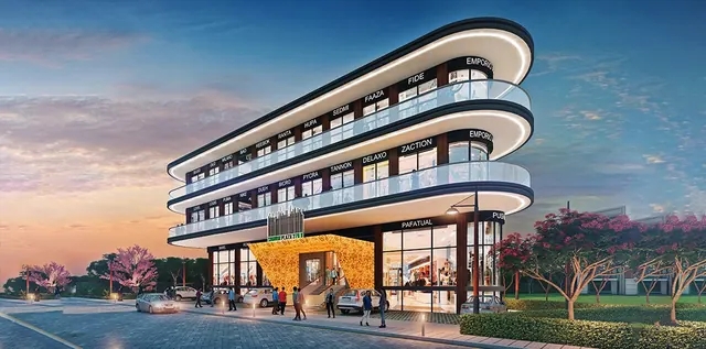 Signature Global Signum Plaza 37D II — Side view render