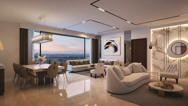 Signature Global Titanium SPR — living and dining interior