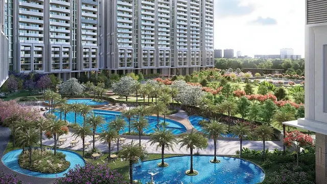 Signature Sarvam — pool and landscape