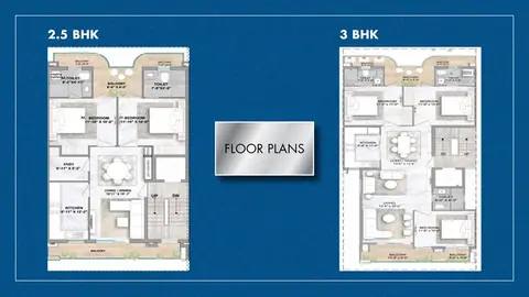 Smart World Gems 3.5 BHK floor plan