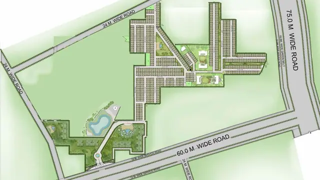 Smart World Gems master plan / site layout