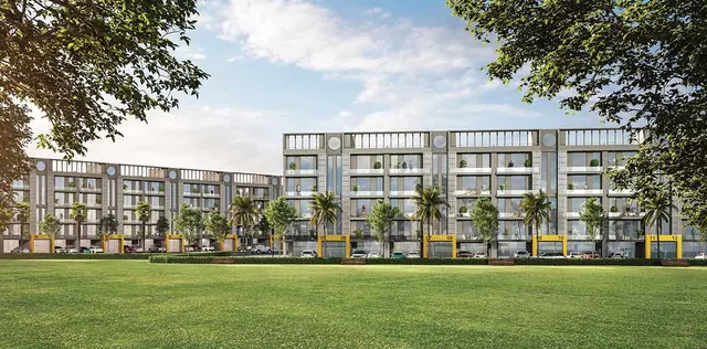 Smart World Gems — floors across central lawn