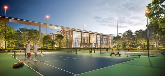 Smartworld Nature's Court — tennis courts