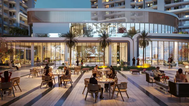 Smartworld One DXP — clubhouse cafe terrace