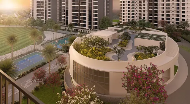 Sobha City Gurgaon — clubhouse and sports courts