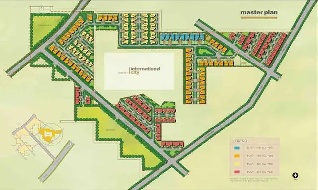 Sobha International City master plan / site layout