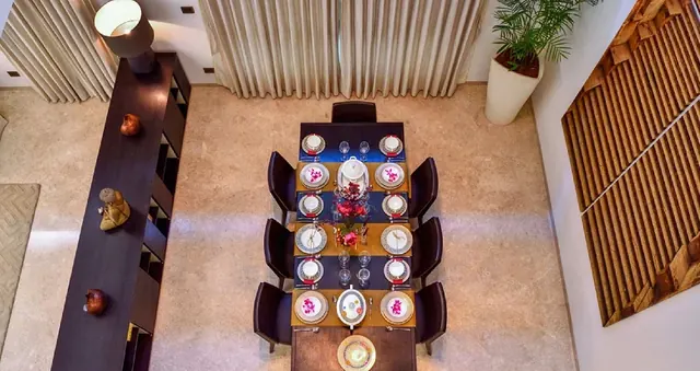 Sobha International City — dining room top view (interior)