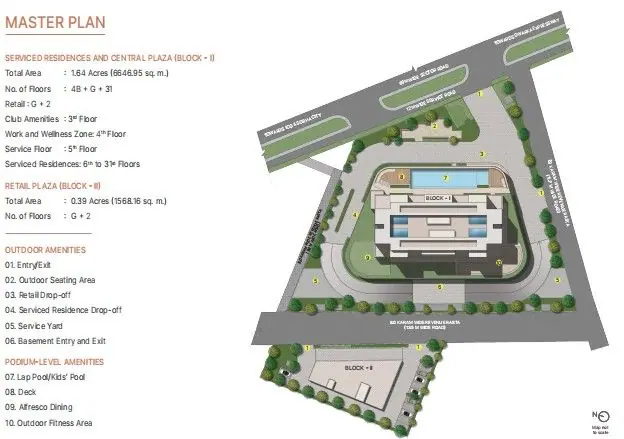 Sobha Strada master plan / site layout