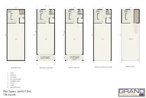 Spaze Grand Central 114 SCO floor plan