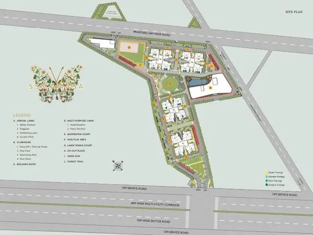 SS Camasa master plan / site layout