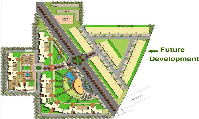 SS The Coralwood master plan / site layout