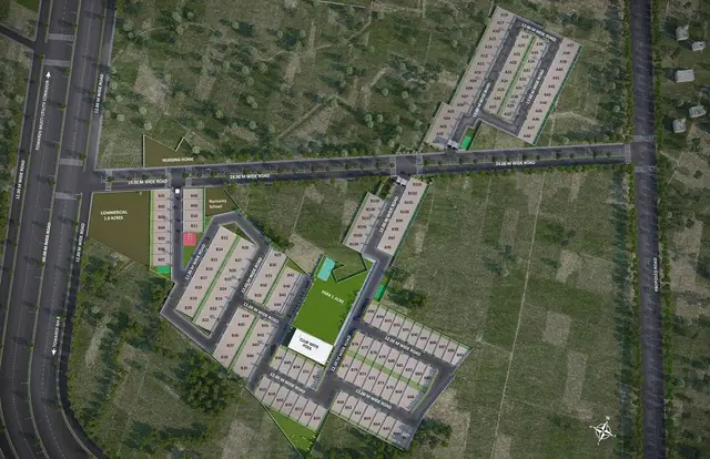 SS Linden master plan / site layout