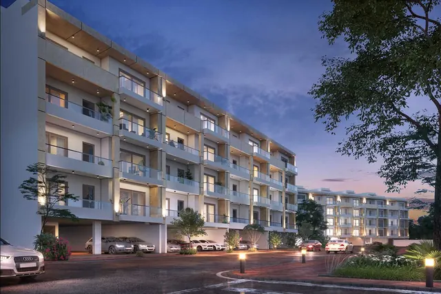 SS Linden — low-rise floors exterior at dusk