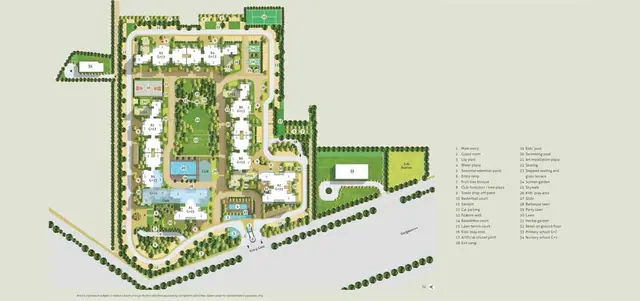 Tata La Vida master plan / site layout