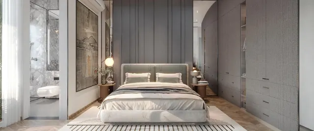 Whiteland Blissville — bedroom (interior render)