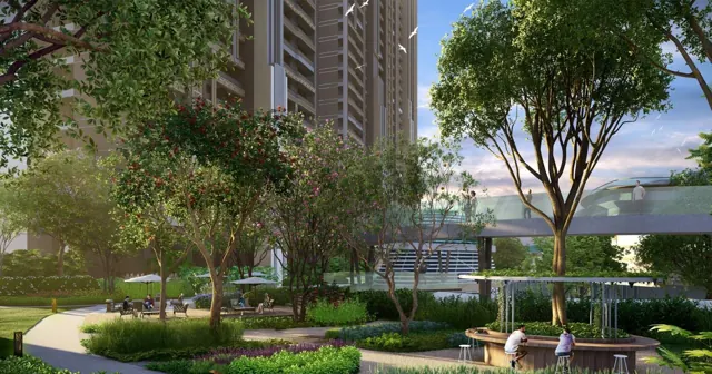 Landscaped greens