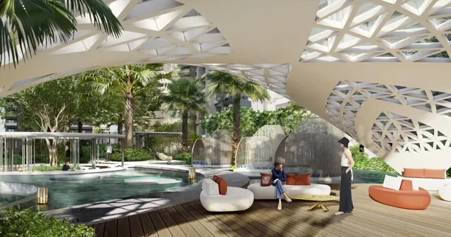 Pool lounge