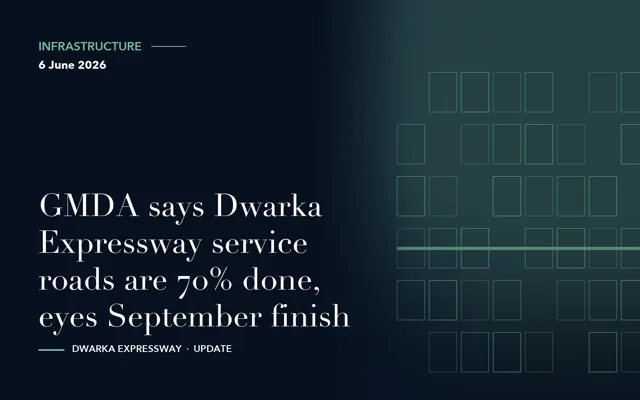 GMDA says Dwarka Expressway service roads are 70% done, eyes September finish