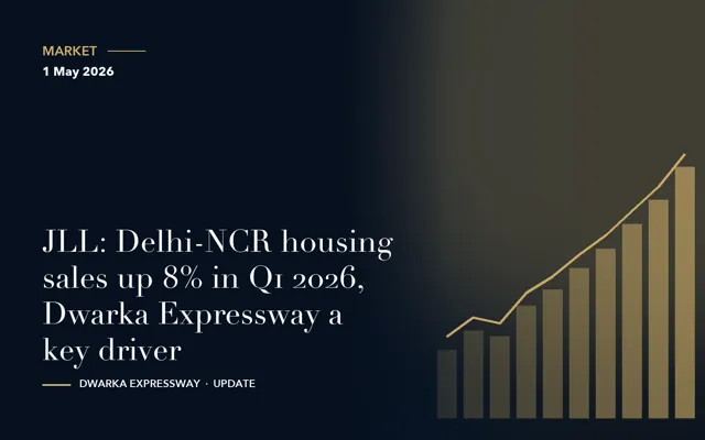 JLL: Delhi-NCR housing sales up 8% in Q1 2026, Dwarka Expressway a key driver